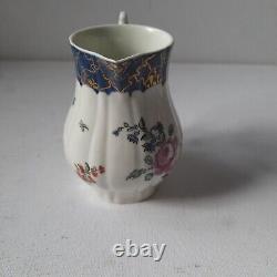 1770s Rare Hand Painted Antique Liverpool (Christian) Porcelain Cream Jug