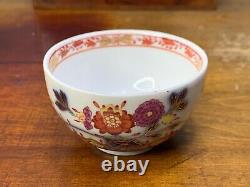 1774 Antique German Meissen Tischchenmuster Imari Hand-Painted Porcelain Tea Cup
