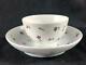 18th C. Antique Nyon Swiss Porcelain Hand Painted Tea Bowl & Saucer. #3 C1785