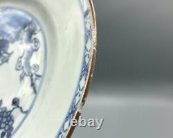 18th Century Chinese Plate Decorated With Fisherman, Qianlong Period