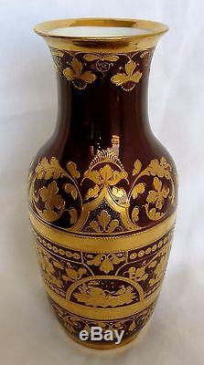 19th Century Royal Vienna Hand Painted Porcelain Vase