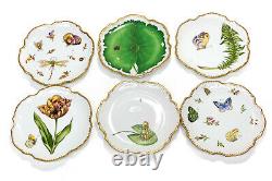 6 Anna Weatherley Hungary Hand Painted Porcelain Bread Plate in Various Patterns
