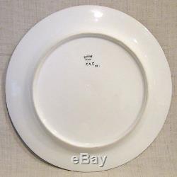 6 Haviland Art Nouveau Hand Painted Dinner Plates