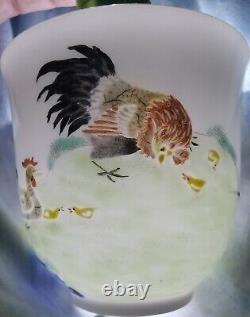 A Beautiful Chinese Yongzheng Falangcai Chicken Cup