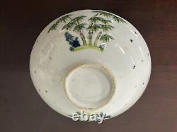 A Mid 19TH Century Chinese Tongzhi Hand Painted Porcelain Bowl
