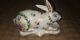 A Beautiful Hand Painted Haviland Limoges Vintage French Porcelain Rabbit Nm