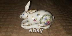 A beautiful hand painted HAVILAND LIMOGES vintage french porcelain Rabbit NM