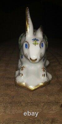 A beautiful hand painted HAVILAND LIMOGES vintage french porcelain Rabbit NM