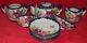 Antique Je-oh China Nippon Hand Painted Porcelain Tea Set By Nagoya Seito 12pc