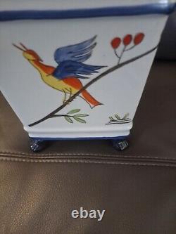 Abigals Hand Painted Porcelain Planter