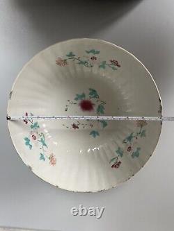 Anitque Chinese Famllie Rose Punch Bowl Qing Dynasty 26 CM Wide