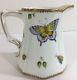 Anna Weatherley Butterfly Porcelain Jug Pitcher Handpainted In Hungary