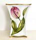 Anna Weatherley, Pink Tulip Porcelain Hand Painted Vase, Brand New, Retail $425