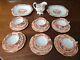 Antique 1840s Period Oriental Chinoiserie Tea Set Bone China Hand Painted