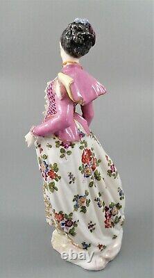 Antique 19th C. Porcelain Figurine, Samson et Cie, Meissen style