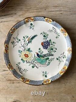 Antique, 19th Century, Hand Painted Plates. Stunning Plates