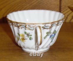 Antique Chelsea Porcelain Cup with Hand Painted Pheasant