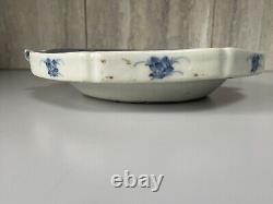 Antique Chinese Blue & White Porcelain Plate Qing Dynasty 27 CM Wide