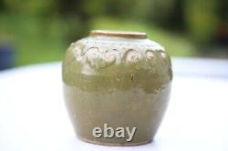 Antique Chinese Crackle Glaze SHIWAN Kiln Porcelain Ginger Jar 19thC