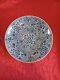 Antique Chinese Kangxi Period Frog Spawn And Peony Pattern Charger