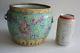 Antique Chinese Porcelain Hand Painted Colorful Pot