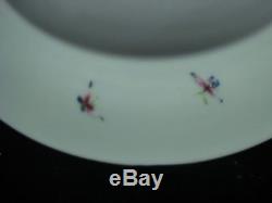 Antique Chinese Porcelain Hand Painting Flowers Birds Plate JiaQing Period