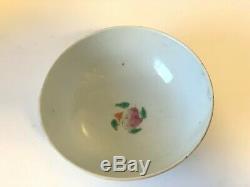 Antique Chinese Porcelain Painted Rice Bowl Signed