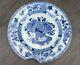 Antique Chinese Porcelain Plate Hand Painted Blue And White Restoration Project