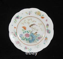 Antique Chinese Unique Hand Painting Beautiful Porcelain Plate GuangXu Mark
