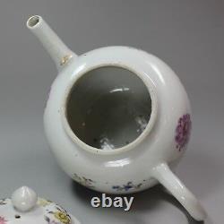 Antique Chinese teapot decorated in London, Qianlong (1736-95)