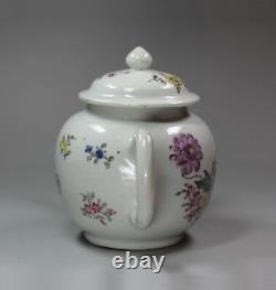 Antique Chinese teapot decorated in London, Qianlong (1736-95)