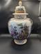 Antique Dresden Helena Wolfsohn Augustus Rex Large Lidded Ginger Jar 33cm High