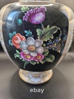 Antique Dresden Helena Wolfsohn Augustus Rex Large Lidded Ginger Jar 33cm High
