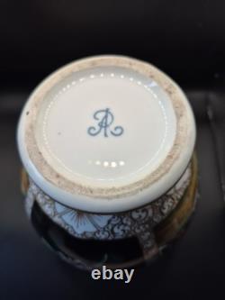 Antique Dresden Helena Wolfsohn Augustus Rex Large Lidded Ginger Jar 33cm High
