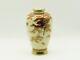 Antique Early 20th Century Hand Painted Japanese Porcelain Satsuma Vase Marked