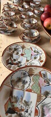 Antique Egg Shell Chinese Tea Set