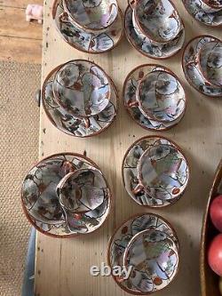 Antique Egg Shell Chinese Tea Set