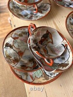 Antique Egg Shell Chinese Tea Set