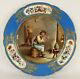 Antique French Sevres Hand Painted Porcelain Plate Signed 9 5/8 (24.5 Cm)