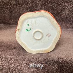 Antique Japanese Geisha Girl Hand Painted Porcelain Chocolate Pot 6 Small Bowls