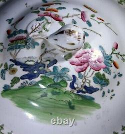 Antique Large Chinese European Export Tureen & Cover