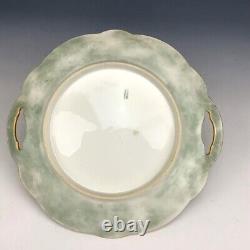 Antique Limoges Hand Painted Portrait Plate after The Betrothed Godward Signed