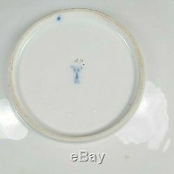 Antique Meissen 9 Embossed Gilt Hand Painted Porcelain Plate