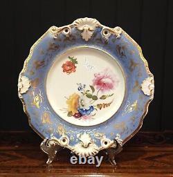 Antique New Hall Porcelain Dessert Plate C1800-1810 Hand Painted Pattern 2932