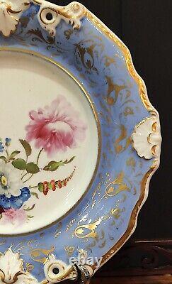 Antique New Hall Porcelain Dessert Plate C1800-1810 Hand Painted Pattern 2932