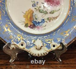 Antique New Hall Porcelain Dessert Plate C1800-1810 Hand Painted Pattern 2932