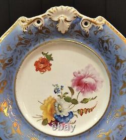 Antique New Hall Porcelain Dessert Plate C1800-1810 Hand Painted Pattern 2932