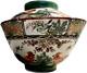 Antique Porcelain China Chinese Rice Bowl Cover Cockerels Rooster Exquisite A/f