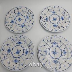 Antique Rauenstein Thuringia porcelain plates hand painted