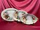 Antique Rosenthal R&c Hand Painted Plates Sea Conch Shell Ocean Motif Platters